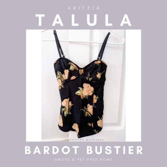 Aritzia Talula Floral Noho Bustier - 5 bustiers for $50 - Picture 1 of 9